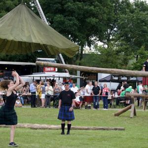 Tossing the Caber …